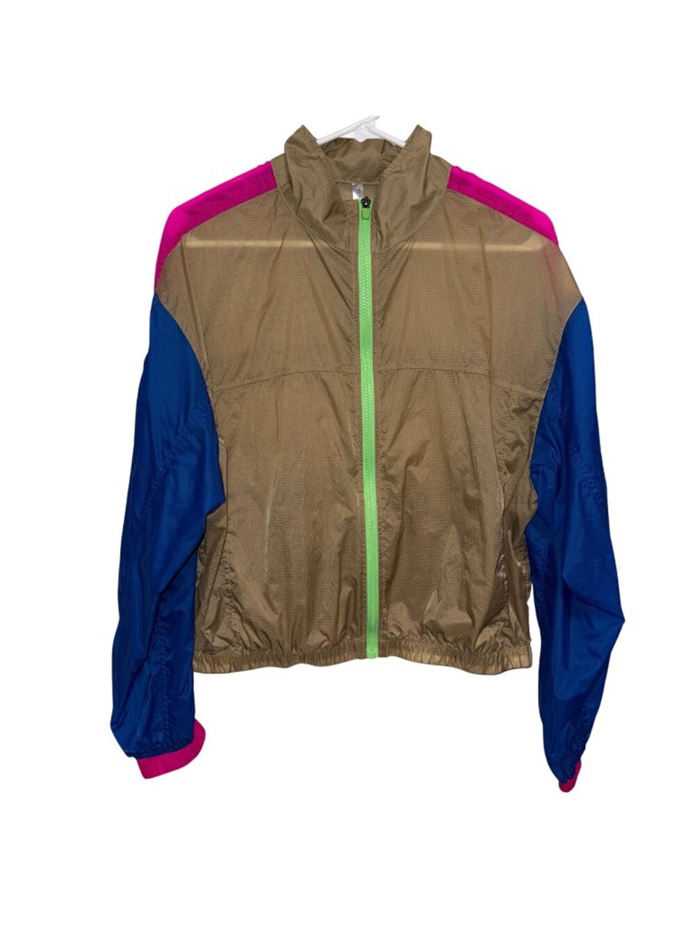 Fabletics Womens Colorblock Windbreaker Jacket M